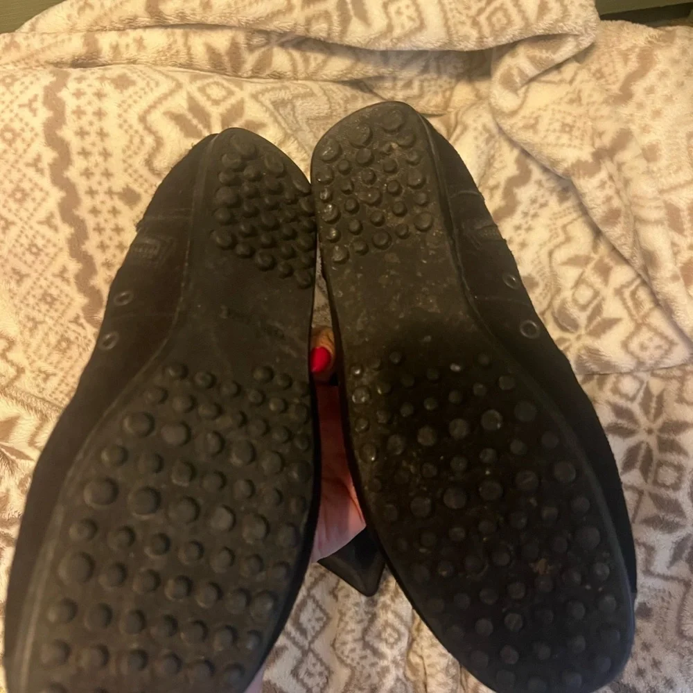 Prada Black Knee-High Lace-Up front Boots with side zipper - Picture 3 of 5